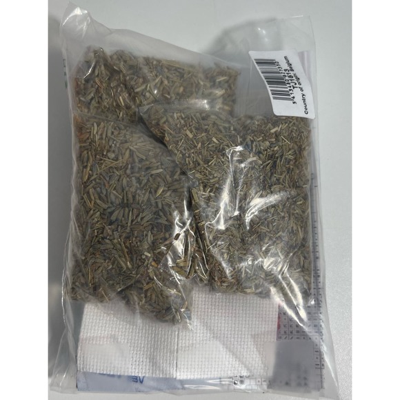 DIY Set of 3 Speing Flower Potpourri Satchel Counted Cross Stitch Kit - Picture 3 of 3